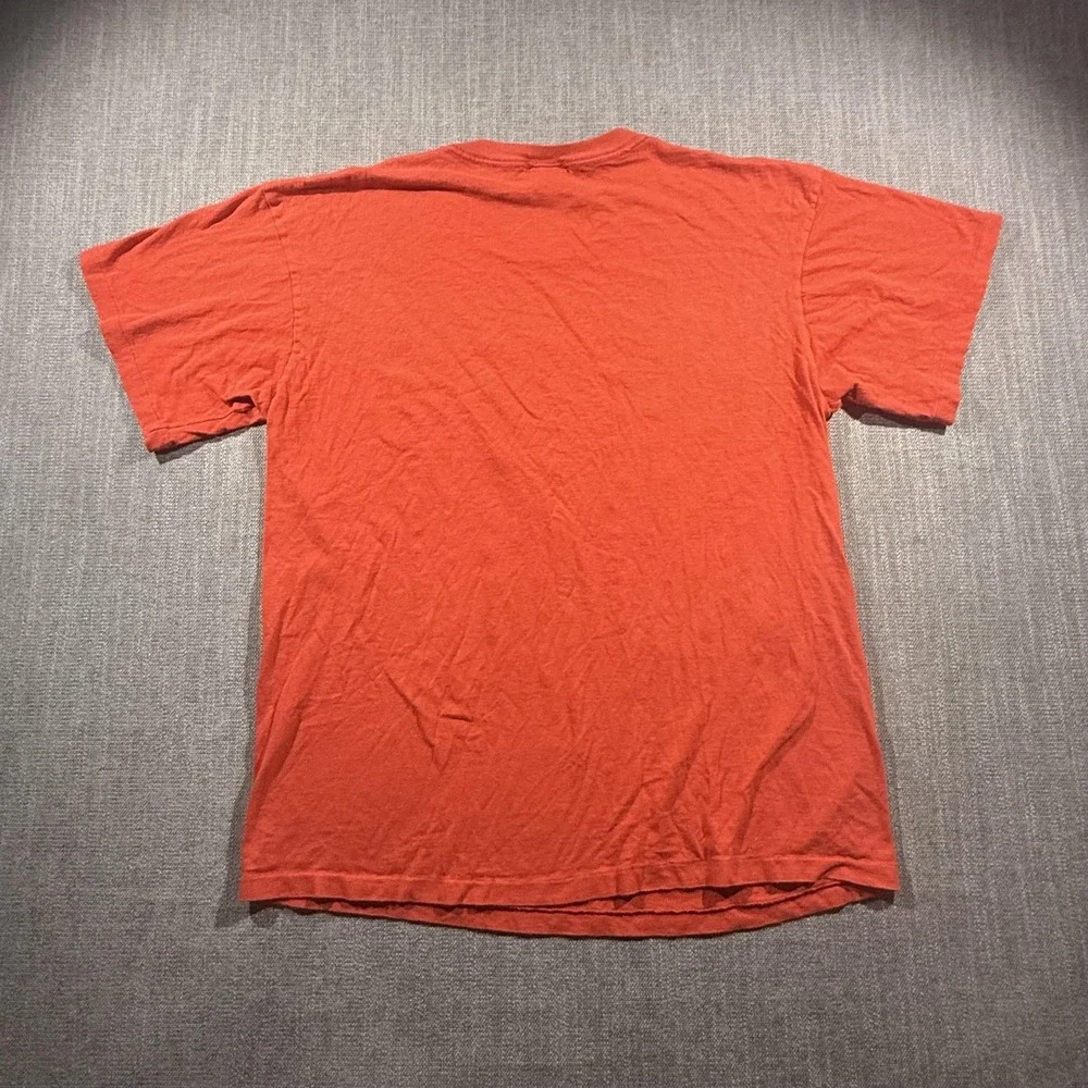 Vintage Nike Shirt Mens XL Orange Just Do It Stacked Graphic Made USA‎ 90s